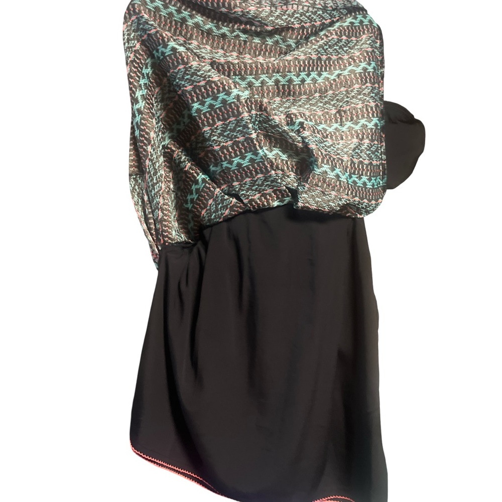 Anthropologie Moulinette Soeurs Chelly Jaquard Embroidered Mini Dress Size 0 - Picture 9 of 10